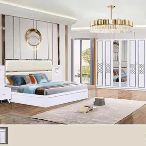 2022 latest design new stock full bedroom set luxurious King bedroom furniture sets furniture modern bedroom
