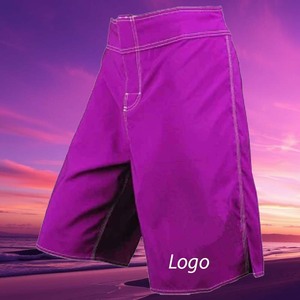 Shorts de MMA pour hommes, couleur unie, polyester et élasthanne, vêtements d'arts martiaux, respirants et à prix économique - Product Image 2
