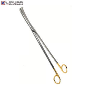 Superventas Curva 12 Carburo de tungsteno T/C Metzenbaum Tijeras curvas Instrumento quirúrgico manual con estándar de seguridad MOL - Product Image 2