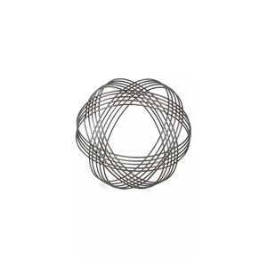 Étagère de cheminée moderne en métal raffiné pour la décoration de la maison, du salon, de la table et de l'entrée, par Ambience Lifestyle - Product Image 4