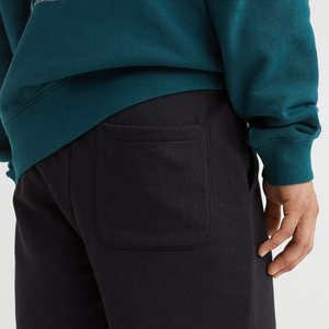 Pantalones cortos de verano para hombre de alta calidad 100% algodón Color sólido Casual cordón cintura nueva llegada - Product Image 4