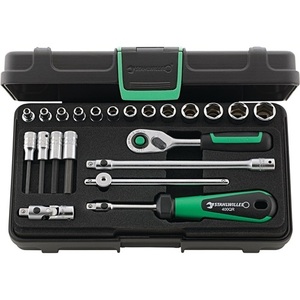 Juego de Llaves de Tubo Stahlwille de 22 Piezas, 1/4'', 3.5-13mm, 80 Dientes, 6 Puntas, 40/44/17/5QR - Product Image 1