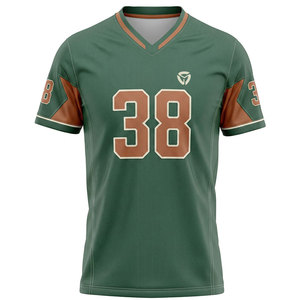Camiseta de Fútbol Americano para Todas las Temporadas, Tejido Transpirable, Diseño Ligero, Ajuste Cómodo, Ideal para Entrenamientos y Partidos - Product Image 1