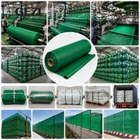 Red de Seguridad para Construcción, Red de HDPE para Protección Contra Desprendimientos, Red de Cerramiento para Andamios, Protección Contra Caídas para Obras de Construcción en Altura