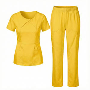 Tenues médicales élégantes pour femmes, ensembles d'uniformes d'infirmière, hôpital, médecin, dentiste, design personnalisé, couleur, logo propre, ensembles de blouses en gros - Product Image 5