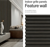Panel de Pared de PVC con Aspecto de Madera Real, Acanalado y con Listones, Impermeable y Ecológico, Decoración de Madera para la Sala de Estar, Decoración de Interiores