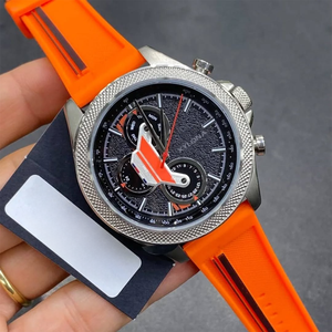 Montre <span class=keywords><strong>Homme</strong></span> Multifonction à Quartz, Acier Inoxydable et Silicone - Product Image 6