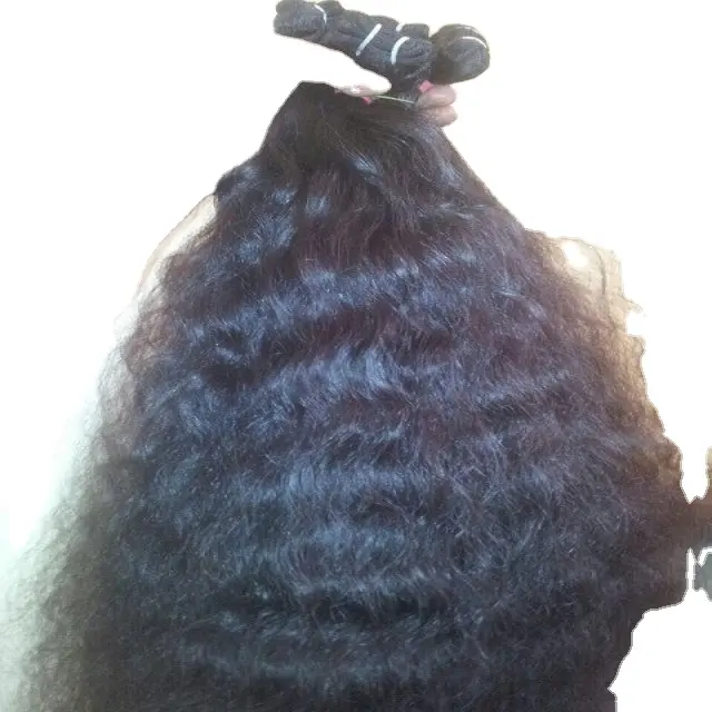 Indian Strong Quality natural curly Raw Human Hair For all countries Women ready to sale hurry all the buyers