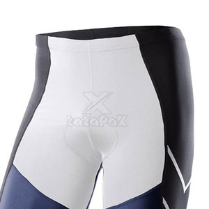 Pakistan Made High Quality <b>Men</b> <b>Compression</b> <b>Shorts</b> Elastic Waist Solid Pattern Eco-Friendly Breathable Quick Dry Customizable - Product Image 5