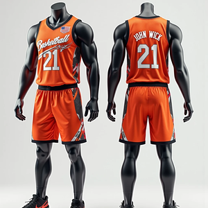 Ropa deportiva de baloncesto sublimada personalizada para hombre, camisetas de Jersey transpirables de secado rápido de alta calidad, conjuntos de verano RTS - Product Image 6