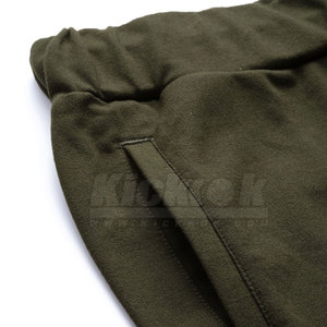 บริการ OEM ขายส่ง กางเกงวิ่งผู้ชายออกแบบเอง ผ้าแคนวาสคอตตอน 100% สวมใส่สบาย เอวกลาง ระบายอากาศได้ดี เป็นมิตรกับสิ่งแวดล้อม สำหรับผู้ใหญ่ - Product Image 5