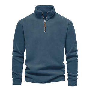 Sudadera de Cuello Alto para Hombre, de Primera Calidad, Hecha a Medida, con Cierre, de Forro Polar, Cálida para Invierno - Product Image 4