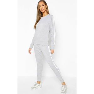 Conjunto Deportivo de Sudadera con Capucha y Logotipo Personalizado de Calidad Profesional, Nuevo Diseño, Traje Deportivo de Algodón para Mujer - Product Image 5