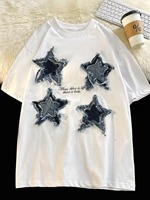 Camiseta Personalizada de Hombre, Estilo Urbano, Holgada, con Hombros Caídos, 100% Algodón Tejido, Transpirable y Cómoda, con Logotipo Personalizado en 3D