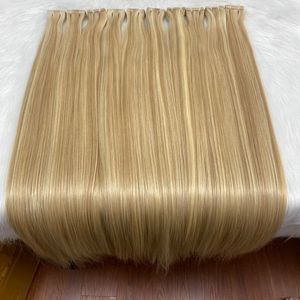 Cinta de cabello Remy vietnamita de calidad de lujo en colores mixtos 27 y 613 Extensión de cabello de lujo de larga duración sin desprendimiento ni enredos - Product Image 1