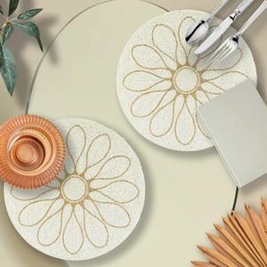 Elegant Glass <b>Beads</b> <b>Placemat</b> Unique Design Festive Mats & Pads for Weddings Parties & New Year Impresses Guests - Product Image 2