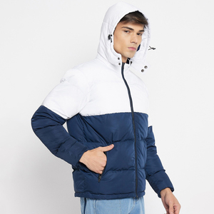 เสื้อแจ็คเก็ตบุใยฝ้ายแบบพองคุณภาพสูง OEM สั่งทำพิเศษ มีฮู้ด ปักตัวอักษร ระบายอากาศ แห้งเร็ว สไตล์สตรีทแฟชั่นฤดูหนาว ลดราคา - Product Image 3