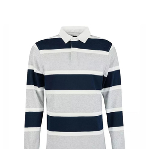 Jersey de rugby Venta caliente Etiqueta personalizada ahora disponible a precio asequible Hecho en fábrica Buena calidad Hombres Polo Rugby Jersey - Product Image 5