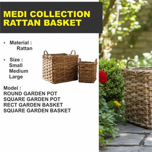 Cesta de Ratán Artesanal MEDI COLLECTION - Product Image 6
