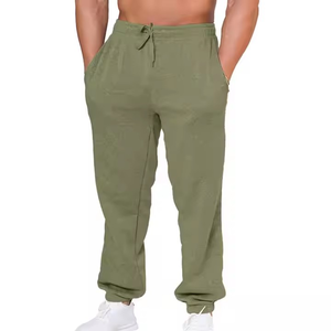 Nouveau pantalon de costume décontracté pour homme, taille mi-haute, style business, avec plis décoratifs délavés et effet décoloré, collection été - Product Image 3