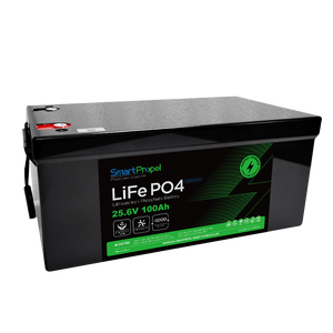แบตเตอรี่ลิเธียม LiFePO4 24V 100Ah สำหรับโซลาร์เซลล์ รถบ้าน เรือ ระบบออฟกริด มอเตอร์ทรอลลิ่ง แบตเตอรี่ลิเธียมไอออนแบบชาร์จได้ - Product Image 2