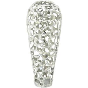 FLORERO DE METAL PERSONALIZADO DECORATIVO CON ACCESORIOS DE DECORACIÓN DEL HOGAR DE METAL CHAPADO Y PRODUCTOS MARTILLOS HECHOS EN LA INDIA - Product Image 1