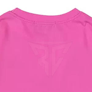 T-shirt à col rond en coton pour homme, confortable, à séchage rapide, respirant, attrayant pour l'impression bouffante, solide pour la salle de sport, personnalisé, nouvel arrivage - Product Image 4