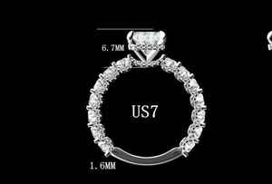 Anillo Solitario de Oro de 14k con Diamante de Corte Radiante de 3 Quilates, CVD con Certificado IGI, Claridad VVS, VS, EF - Product Image 5