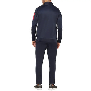 Survêtement de sport décontracté en coton léger, personnalisé, pour l'hiver, avec fermeture éclair et col montant, effet délavé à l'acide, pour la course et l'entraînement, vente en gros - Product Image 6