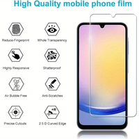 Protection d'écran en verre trempé HD transparent de qualité supérieure - Dureté 9H, anti-traces de doigts et anti-graisse, couverture intégrale