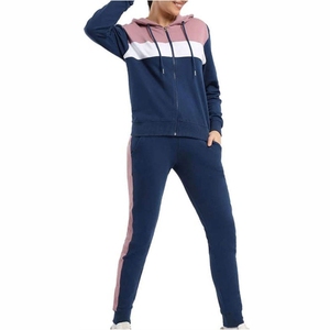 Ensemble de survêtement élégant pour femmes, sweat-shirts à capuche, pantalons, vêtements de sport, tenue décontractée, course à pied - Product Image 1