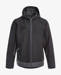 Veste d'extérieur personnalisée Softshell imperméable et respirante à col montant veste de sport d'automne pour hommes High Street écologique - Product Image 6