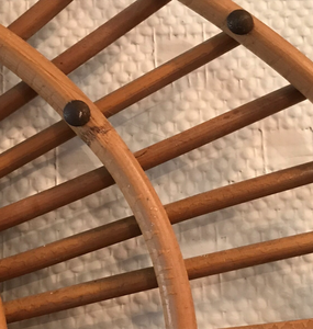 กระจกหวายโบราณทนทานแบบใหม่ในสไตล์วินเทจ | กระจกตกแต่งที่ทันสมัยรุ่นพื้นฐาน - Product Image 5