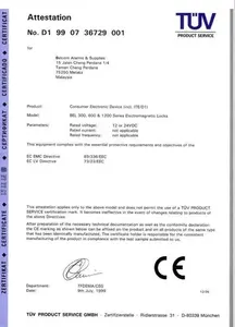 Vente chaude Ebelco Serrures intelligentes pour UL Listed EM 600 LED Em Prix de gros sur le verre aluminium porte en bois de l'Inde - Product Image 5