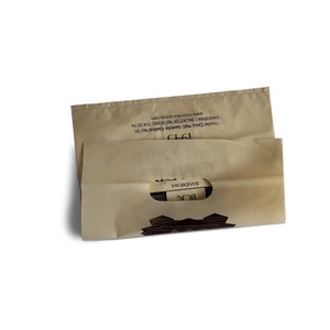 Bolsa de compras de plástico con asa troquelada reforzada con logotipo personalizado, material MDPE, de Turquía. - Product Image 5