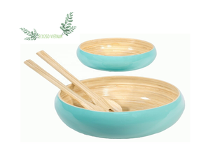 New Design Bamboo Wooden Bowls/Bamboo Mixing Bowl With Logo/Bamboo Cutlery Set Travel From Eco2go - Product Image 6