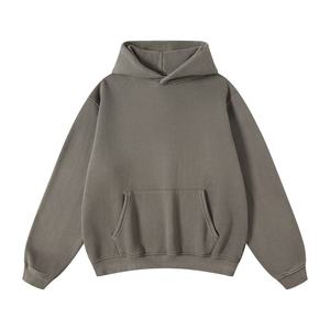Comprar Sudadera con Capucha Nueva Personalizada de Algodón Grueso de 420 Gramos sin Cordón con Cremallera para Hombre, Estilo Urbano Oversize, Venta al por Mayor - Product Image 5