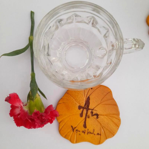 Vente en gros de sous-verres en bambou faits à la main en rotin et osier du Viet Nam avec logo personnalisé avec design rond carré pour tasse à café - Product Image 3