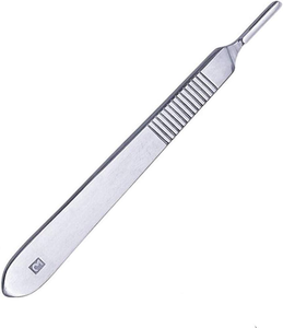 Ergonomic Lightweight Durable Stainless Steel Manual <b>Scalpel</b> Handle No. 3/4/7 Precision <b>Blade</b> Holder Surgical Instruments 1 Year - Product Image 2