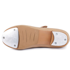 Chaussures de danse directes d'usine pour tout-petits/petits enfants/grands enfants matériau supérieur en cuir PU verni brillant Soundboard Tap Dancing - Product Image 3