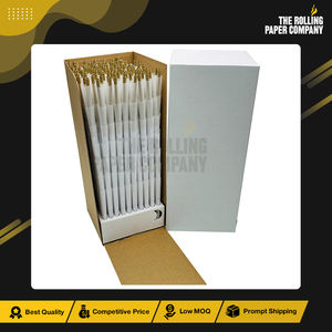 Top Qualité 70/21MM Taille Blanchi Pur Riz Bois Pâte Papier Fumer Personnalisé Pré-Roulé Cônes d'Indonésie Origine Exportateur - Product Image 5