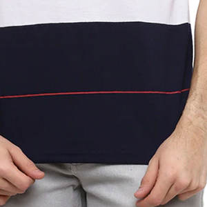 Camiseta de hombre 100% algodón con logotipo personalizado Vintage Street Wear, tela de terciopelo transpirable con efecto lavado ácido y cierre de cremallera - Product Image 6