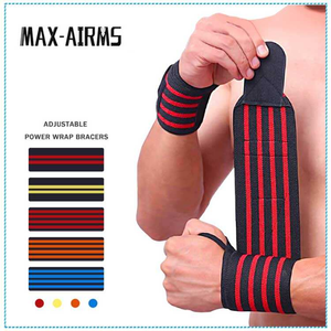 Bandes de poignet personnalisées pour la musculation en salle de sport à bas prix - Product Image 2