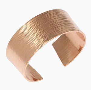 Bandas de tres tonos delicados y atractivos para mujer, puños y pulseras únicos - Product Image 5
