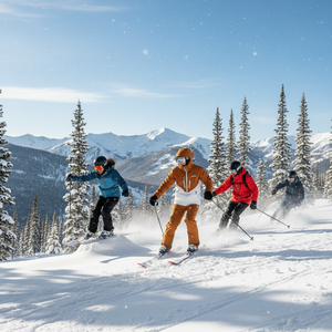 Men's MITEXCO High Performance Waterproof Windproof Ski Snowboard Jacket - Two Tone Brown White Outdoor <b>Winter</b> <b>Hooded</b> <b>Coat</b> Custo - Product Image 4