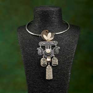 Meilleure vente Ramanee Hasli Haar accessoire de mariage de haute qualité boîte classique chaîne avec motif géométrique fournisseur indien direct - Product Image 2