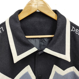 เสื้อแจ็กเก็ตบอมเบอร์เสื้อแจ็กเก็ตเบสบอลเลตเทอร์แมนจากมหาวิทยาลัยเสื้อแจ็กเก็ตบอมเบอร์ปักลาย - Product Image 2