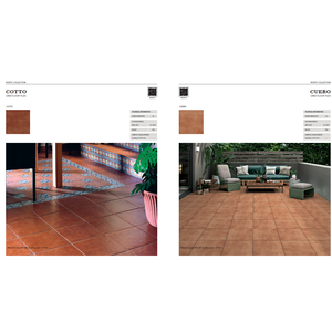 Cuero, tamaño 33,33x33,33. Alfombrilla baldosa cerámica. Espesor especial - Product Image 1