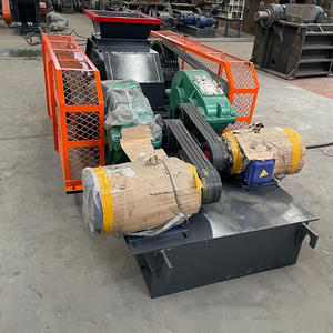 Concasseur à double rouleaux haute performance Zhengzhou Sinoma 5-200t/h, concassage de pierre, état neuf, moteur de mine - Product Image 2