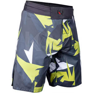 Shorts MMA Premium, tissu léger et à séchage rapide, idéal pour les arts martiaux mixtes, le fitness et le kickboxing. - Product Image 4